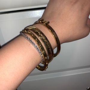 Kate Spade Gold Bangle Set